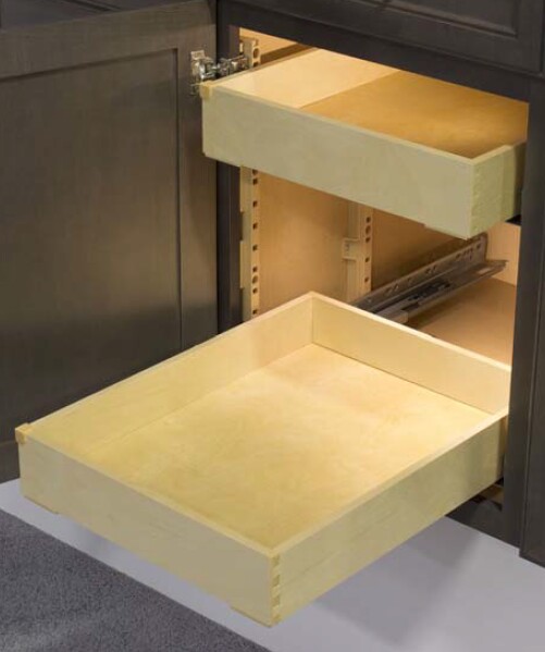 QuikTRAY Two Drawer Kits for 18 QuikTRAY Two Drawer / Pullout
